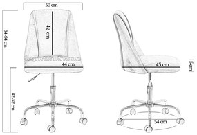 Scaun birou OFF 642 gri