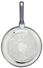 Tigaie Tefal G7313855 Daily Cook, 25 cm, Acoperire antiaderenta, Termo-Signal, Inductie, Inox