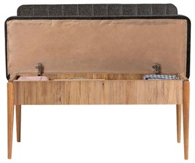 Bancă Vanessa (Pin atlantic + Antracit). 1089576