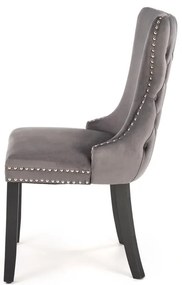 Scaun Alda velvet gri H95 cm