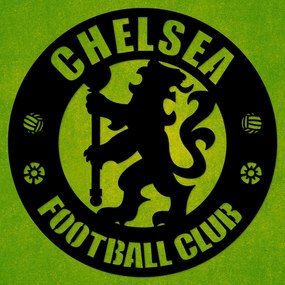 DUBLEZ | Logo din lemn pentru perete - Chelsea FC