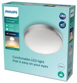 Plafonieră LED pentru baie DORIS LED/17W/230V 2700K IP44 Philips