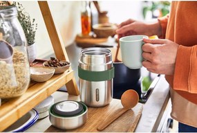 Termos argintiu pentru mâncare din oțel inoxidabil 400 ml – Black + Blum