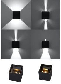 Aplică de exterior KIOTO 1xG9/5W/230V IP44 neagră