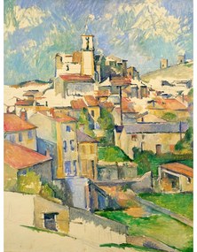 Tablou - reproducere 50x70 cm Gardanne, Paul Cézanne – Fedkolor