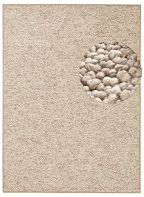 Covor maro deschis 60x90 cm Wolly – BT Carpet