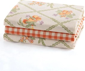 Prosoape de bucătărie din bumbac VINTAGE HARVEST 50 x 70 cm 3 buc.