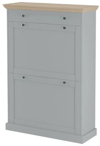 Pantofar gri cu deschidere înclinată Binz – Støraa