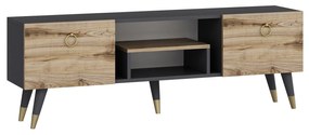 Masă TV/Dulap Tebosi 1 (Nuc + antracit) . 1095277