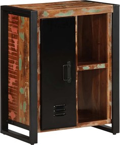 vidaXL Bufetă multicolor 55x35x70 cm lemn masiv recuperat