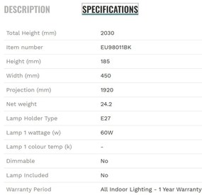 Lampadar/Lampa de podea tip arc Giant