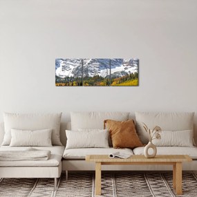 Tablou - Maroon Peak (cu ceas) (90x30 cm)