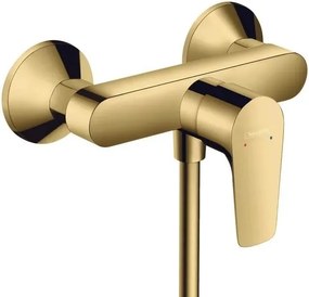 Baterie dus Hansgrohe Talis E monocomanda auriu lucios