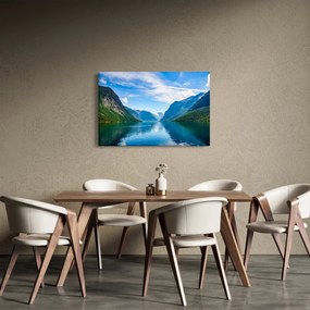 Tablou - Lacul Lovatnet (90x60 cm)