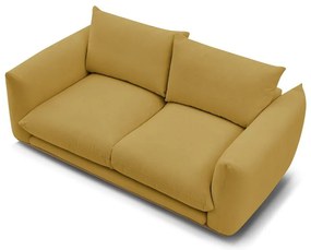 Canapea galbenă 193 cm Ernest – Bobochic Paris