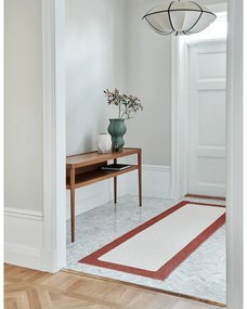 Covor pentru exterior și interior cărămiziu/crem 70x120 cm Ilda Brick – Pappelina