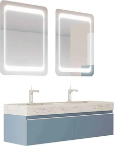 Set lemn masiv Mobilier Baie Suspendat Giulia Lavoar Dublu