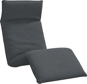 vidaXL Șezlong pliabil Antracit 175x54x8,5 cm țesătură Oxford