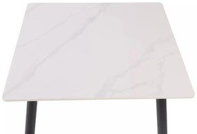 Masa Rion alb/negru L80xl80 cm