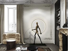 Figurina decorativa / Lampa LED de podea design lux Caminante