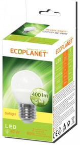 Bec Led, Ecoplanet, G45 230V 5W 3000K E27 Lumina calda - 3000K, 1 buc