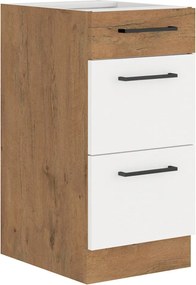 Set mobilier de bucătărie „Vika - Alb lucios”, ADRK Furniture (Lungime: 260 cm)