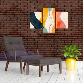 Tablou - Ilustrație colorată minimalistă II. (90x60 cm)