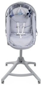 Pătuț pentru bebeluși 5 în 1 Chicco BABY HUG PRO gri