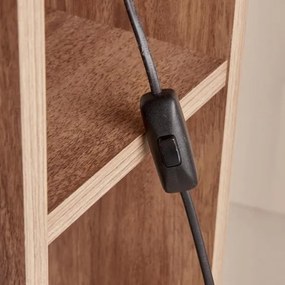 Lampadar AYD 1xE27/40W/230V maro/alb