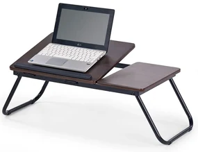 Masa pentru laptop Sylvester, nuc inchis