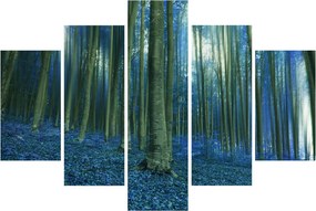 Tablou - Pădure albastră (150x105 cm)