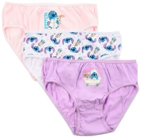 Disney Lilo și Stitch Bathing lenjerie de copii, chiloți 3 bucăți/pachet 6 - 8 ani / 116 - 128 cm
