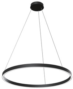Lustră LED pe cablu Maytoni MOD058PL-L42B3K RIM LED/51W/230V d. 80 cm negru