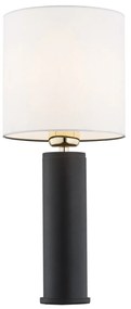 Veioza decorativa design elegant ALMADA negru/alb