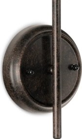 Brilagi - Lampă de perete FORGE 1xE27/60W/230V neagră