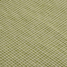 Covor de exterior, verde, 100x200 cm, tesatura plata Verde, 100 x 200 cm