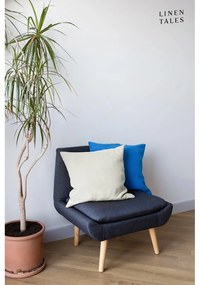 Față de pernă din in Linen Tales, 45 x 45 cm, alb