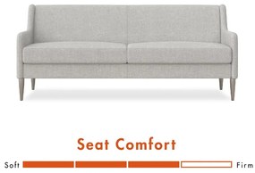 Canapea gri 190 cm Virginia - CosmoLiving by Cosmopolitan