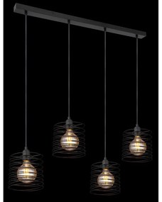 Lustra suspendata cu 4 pendule design modern Tilly 15640-4H GL