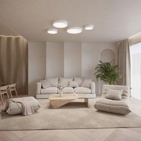 Brilagi - Plafonieră LED RGBW reglabilă pentru baie CLARE 3xE27/9W/230V IP54 Wi-Fi alb
