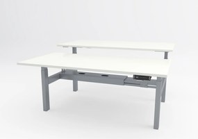 Viva Upgrade Face to Face, dual motor, 240 kg - 1600x800x25 - Alb - Gri