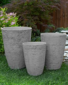 Ghiveci CAMETA 50x35x35 cm (piatră) (gri). 1018862