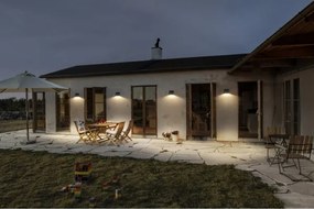 OSRAM - Aplica LED solară ENDURA STYLE, 10,2 W / 4,2 V, 2000 mAh, IP54, antracit