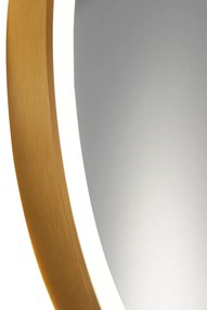 Oglinda led, Rotunda, 70cm, Rama Rose Gold, Esn06