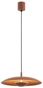 Argon 8870 - Pendul LED suspendat pe cablu BOLTON LED/12,5W/230V 3000K teracotă