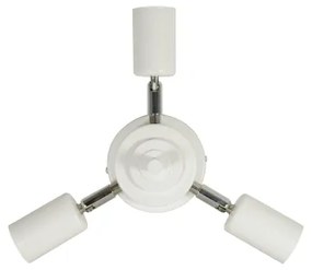 Plafonieră Duolla YUTE TRIO 3xE27/15W/230V d. 60 cm maro/gri/bej