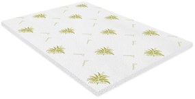 Topper saltea Green Future Aloe Vera Free Air Memory 160x190 cm