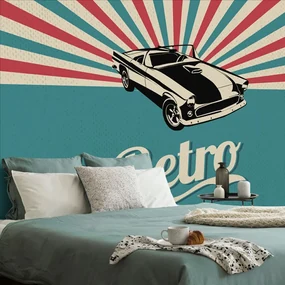 Tapet autoadeziv în stil retro
