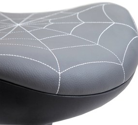 Vinsetto Taburet de birou cu funcție de rotire, taburet ergonomic, reglabil pe înălțime 65,5-83,5 cm, înclinabil 120°, Gri | Aosom Romania