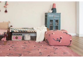 Fotoliu puf pentru copii roz English Garden – Lorena Canals